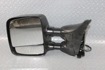 08-15 Titan Black Aftermarket Left Door Mirror Power Glass Dual Arm Heated Unit. Fixed Price $179.99.