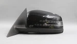 Left Driver Side Cosmos Black Door Mirror Fits 2014-16 Mercedes CLA250 Oem 37087. Fixed Price $140.00.