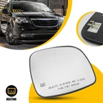 Mirror Glass For 08-16 Grand Dodge Caravan Chrysler Town & Country Right Heated. Fixed Price $16.99.
