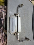 (1)- 67 72 Ford Truck West Coast Jr Stainless Tow Mirror Oem Fomoco. Only. Fixed Price $150.00.