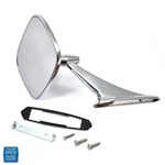 1969-72 Gto Lemans Firebird Outside Mirror Non Remote Chrome Lh Gm 9782390. Fixed Price $49.99.