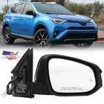 For Side Mirror 2013-2018 Toyota RAV4 W/ Blind Spot Turn Signal Passenger. Fixed Price $56.75.