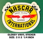 Nascar Drag Class Winner Glossy Vinyl Decal Sticker - Vintage Racing. Fixed Price $8.69.