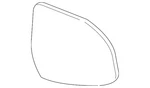 Genuine Bmw Mirror Glass 51-16-7-441-445. Fixed Price $478.33.