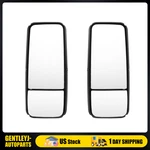 Pair Chrome Power Heated Door Mirrors Lh&rh For Kenworth T600 T660 T800 08-16. Fixed Price $198.71.