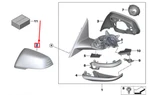 New Bmw F40 Front Right Door Mirror Cover, 51169879148 Genuine. Fixed Price $115.94.