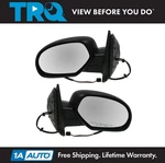 Trq Side View Mirrors Power Heated Textured Black Lh & Pair Set For Chevy. Fixed Price $118.95.