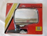 Cipa 12000 Replacement Universal Car-truck Mirror, Flag Style Chrome & Black. Fixed Price $11.35.