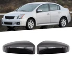 Pair Gloss Black Side Wing Mirror Cap Cover For 2007-2012 Nissan Sentra. Fixed Price $40.84.