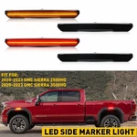 Smoke Led Side Marker Light For 20-23 Gmc Sierra 2500HD 3500HD Car Replace Parts. Fixed Price $46.54.