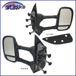 Pair Of Manual Towing Telescopic Side View Mirror 03-16 Ford Series. Fixed Price $115.84.