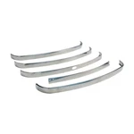 1948-1950 Grill Bar Trim With Clips Stock Crank Hole. Fixed Price $244.99.