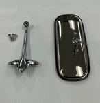 Interior Rear View Mirror Head & Arm Bracket Set For 1955-1959 Chevy Gmc Pickup. Fixed Price $42.50.