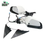 2X White Left & Right Mirror Power Fold Heated Fits Tesla Model 2017-2023. Fixed Price $187.99.