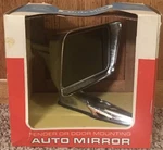 Vintage Brite Vue Model 1B-56 Side View Mirror Nos. Fixed Price $125.00.