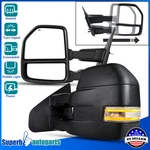 Fits 2007-2014 Ford F150 Power Heated Tow Mirrors Turn Signal Puddle Lights. Fixed Price $179.98.