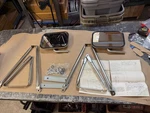 92-96 Ford Truck Bronco Sideview Tow Mirrors & Brackets 1992-1996 Ss Nos. Fixed Price $759.99.