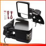Chrome Power Heated Signal Arrow Clearance Puddle Lamp Mirrors For 03-07 F250. Fixed Price $152.21.