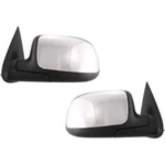 Chrome Manual Mirror Set For 1999-2007 Silverado Sierra Suburban Tahoe Yukon. Fixed Price $85.99.