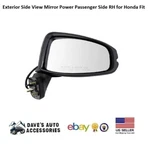 Power Heated Signal Side View Mirror Exterior Fit 2015-2019 Honda Hatchback. Fixed Price $90.66.