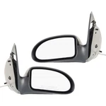 Manual Remote Mirrors Pair Set Left Lh & Right Rh 02-07 Ford Focus. Fixed Price $61.06.