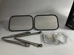 (2) Grote 28093-5 Universal Stainless Steel 10-1/2"X7-1/2" Tripod Mirror. Fixed Price $71.95.