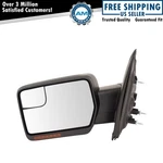 Mirror Power Fold Heat Signal Memory Puddle Smooth Black Driver Left Lh For F150. Fixed Price $128.43.