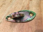 1968 To 77 Corvette C3 Gm Lh Side Mirror Bracket (re-plated) Used 3922027. Fixed Price $35.00.