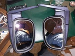 25BB54 Pair Of Rearview Side Mirrors, Hyundai, BWU7 87610-26830U7 & 87620-. Fixed Price $14.95.