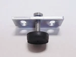 56 57 Chevy 210 Bel Air 4 Dr Hardtop Rear Door Upper Window Adjustable Stop. Fixed Price $13.95.