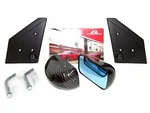 Apr Performance Carbon Fiber Formula GT3 Mirrors Lens Pair 5.5" Lancer Evo 8 / 9. Fixed Price $371.00.