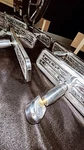 Hand Engraved ( Rear View Mirror ) Universal. Fixed Price $185.00.