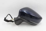 Left Driver Side View Blue Door Mirror Fits 2017-2018 Mazda 3 Oem #44617. Fixed Price $140.00.