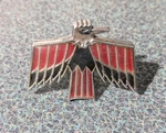 Vintage Metal 1960S Red Pontiac Thunderbird Emblem Badge Logo Ornament Rare. Fixed Price $46.95.