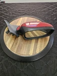 04-09 Saab 9-3 Convertible Passenger Right Door Power Heated Mirror Red Oem. Fixed Price $118.75.