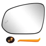 Heated Mirror Glass W/ Bsd Left Driver Side For 2013-24 Toyota RAV4 Tacoma. Fixed Price $21.38.