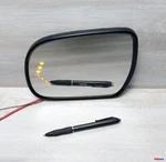 2005-2008 Toyota Sienna Front Left Side Door Mirror Glass With Turn Signal Oem. Fixed Price $149.89.