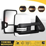 White Towing Mirrors Switchback For 2003-2006 Silverado Gmc Sierra 1500 2500HD. Fixed Price $209.68.