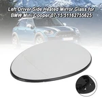 Left Driver Side Heated Mirror Glass For Bmw Mini Cooper 07-15 51162755625. Fixed Price $18.99.