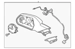 Genuine Gm Mirror Assembly 84788172. Fixed Price $150.16.