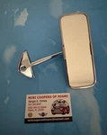 Austin-morris-rover Mini Cooper Inside Rear View Chrome Mirror. Fixed Price $100.00.