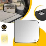 Upper Left Driver Side Heated Towing Mirror Glass For Dodge Ram 1500 2500 3500. Fixed Price $21.99.