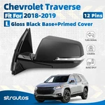 Side Mirror For 2018-2019 Chevy Traverse W/bsd &camera W/turn Signal 12 Pin Left. Fixed Price $149.99.