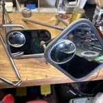 Matching Pair Classic Pickup Truck Side View Mirrors 70S-80S Folding Stainless. Fixed Price $169.29.