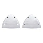 Polished Aluminum Headlight Turn Signal Cover Kit For Peterbilt (pair). Fixed Price $86.99.