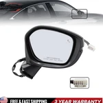 Blind Spot Power Mirror For Honda Civic 2022-2024 Touring Right Side 8PINS Black. Fixed Price $66.00.