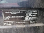 Driver Side View Mirror Power Sedan 4 Door Fits 10-11 Saab 9-3 11097. Fixed Price $57.71.