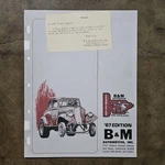 1967 B&m Transmission Shifter Catalog Drag Racing Hot Rod Gasser Scta Nhra Auto. Fixed Price $24.99.