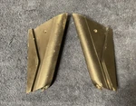 69 70 Ford Mustang Shelby Boss Cobra Jet Black Dash End Trim Covers. Fixed Price $124.95.