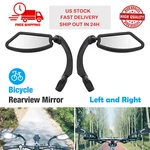 Left&right Handlebar Mirrors Bike Mount Rotatable Rear View. Fixed Price $13.89.